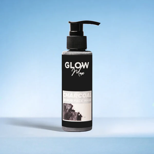 Glow Max Charcoal Scrub Face Wash 100 ml